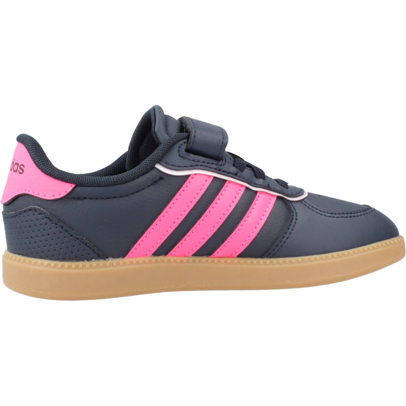 Basket Fille En Textile Style Tennis Velcro Bleu 28 €