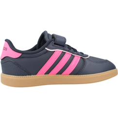 Basket fille en textile style tennis velcro  - vertbaudet enfant