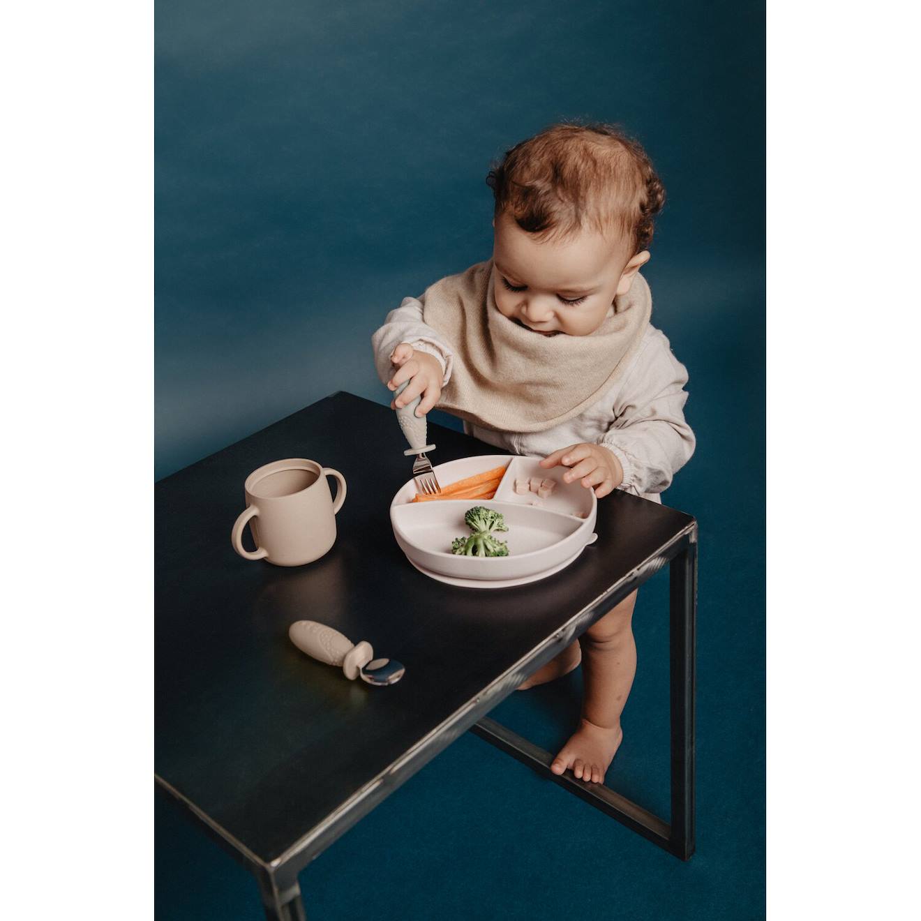 Set Couverts D?apprentissage Vert (Suavinex) - Image 1