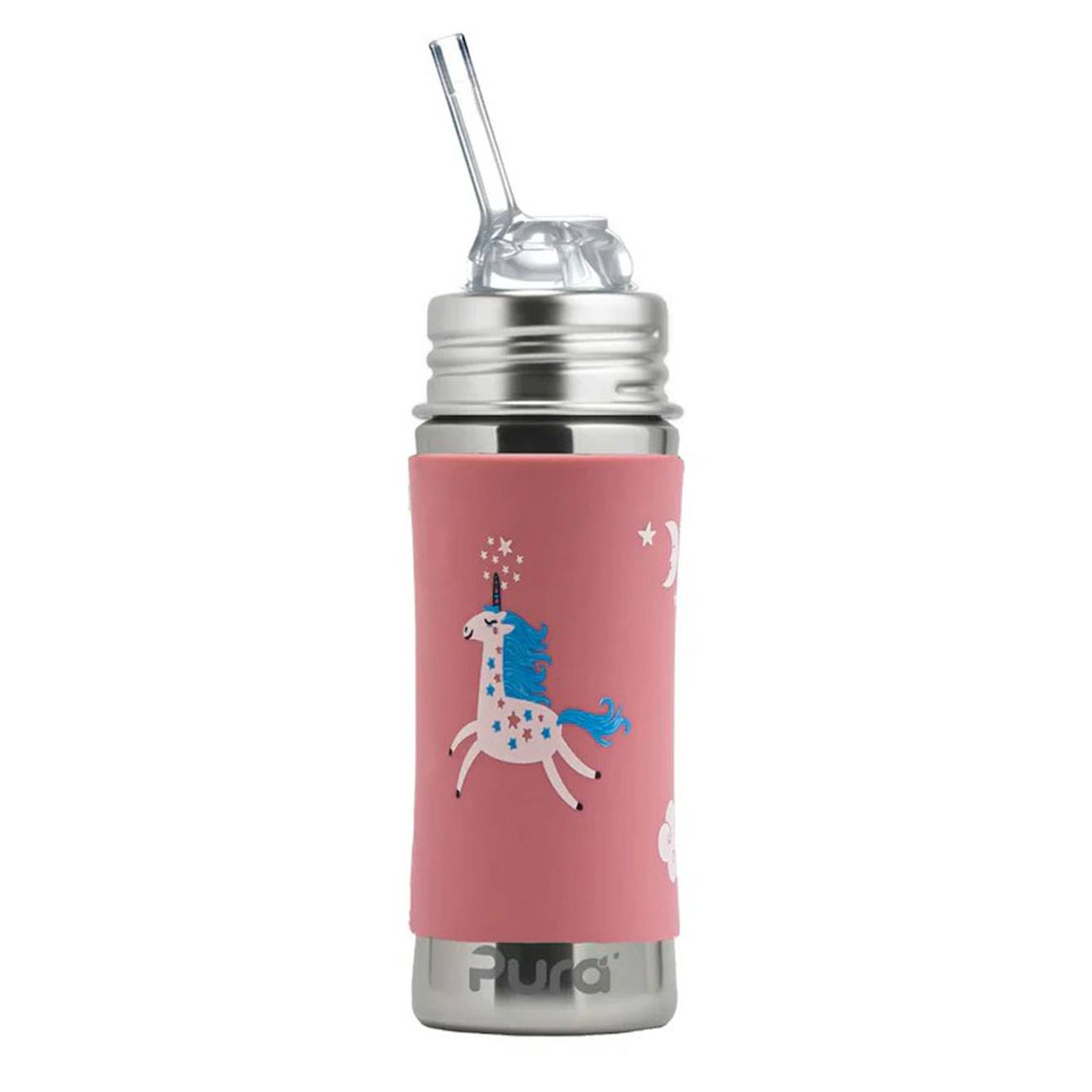 Gourde En Inox 325 Ml - Licorne Multi-coloured (Pura) - Couverture