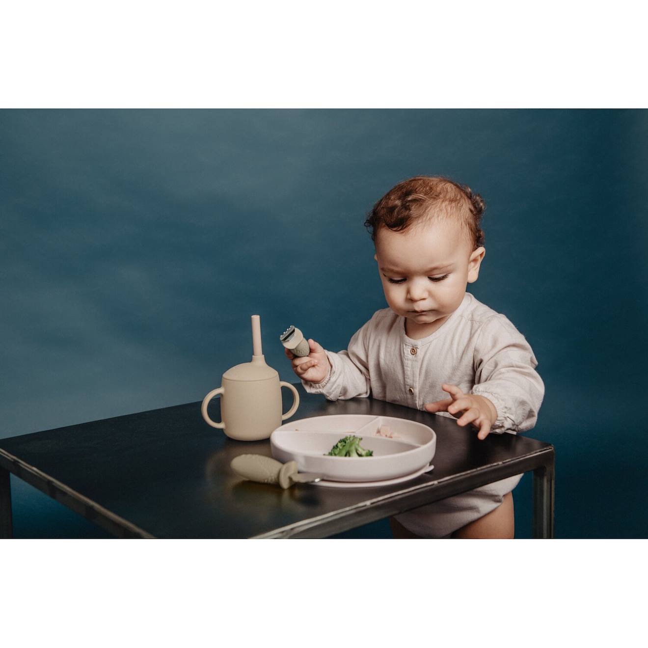 Set Couverts D?apprentissage Vert (Suavinex) - Image 2