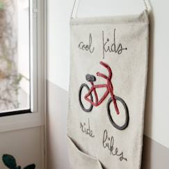 -Poche murale suspendue cool kids ride bikes