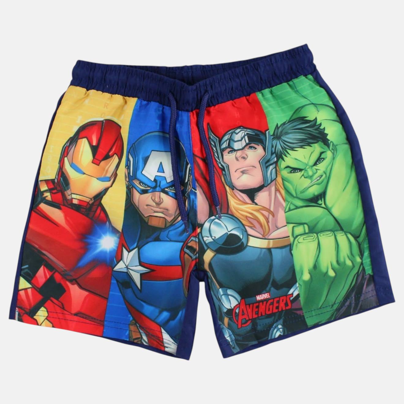 Short De Bain Garçon Avengers Marine
