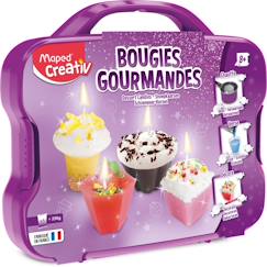 Jouet-Activités artistiques et musicales-Mallette création bougies gourmandes
