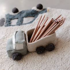 Set de mini paniers en coton truck  - vertbaudet enfant