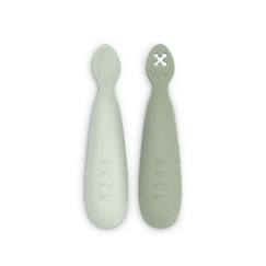Puériculture-Repas-Pré-cuillères d'apprentissage silicone