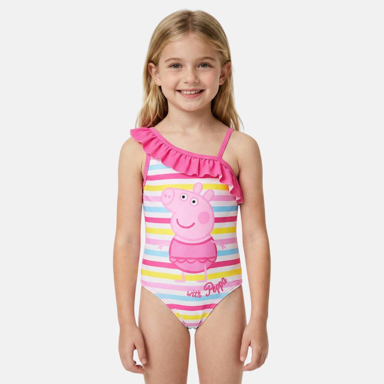 Maillot De Bain Enfant Peppa Pig Rose