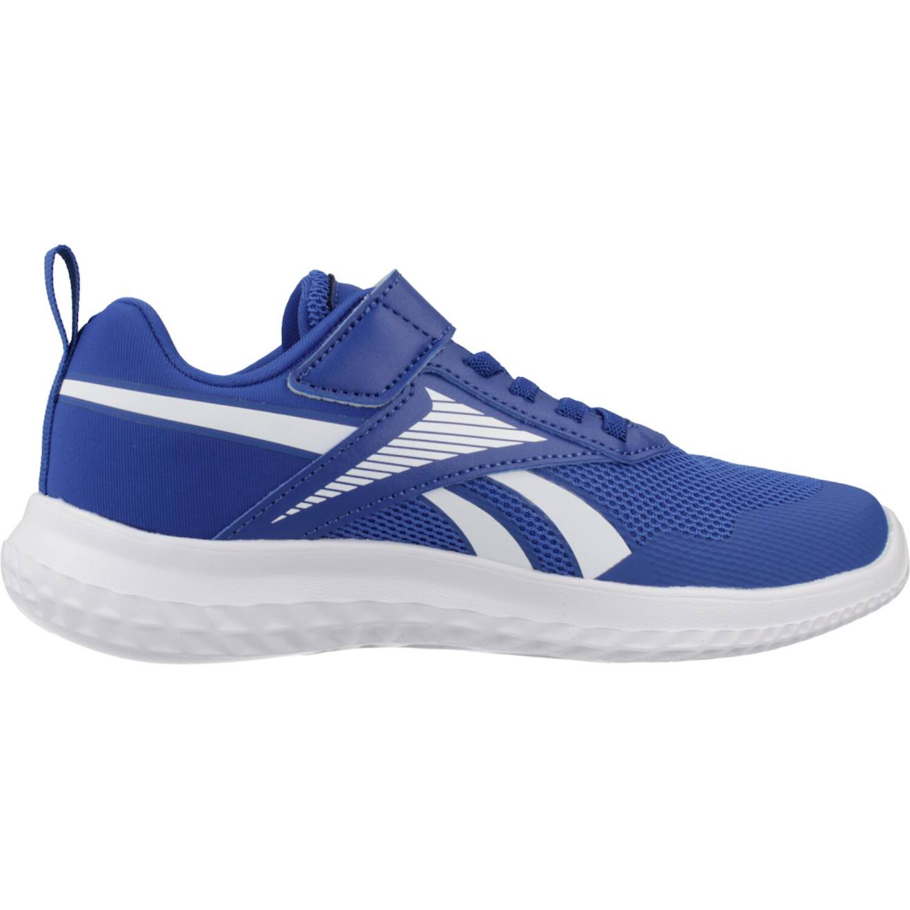 Basket Garçon Modèle Rush Runner 5 Elastic La Bleu Blue Basket Garçon Modèle Rush Runner 5 Elastic La Bleu Blue