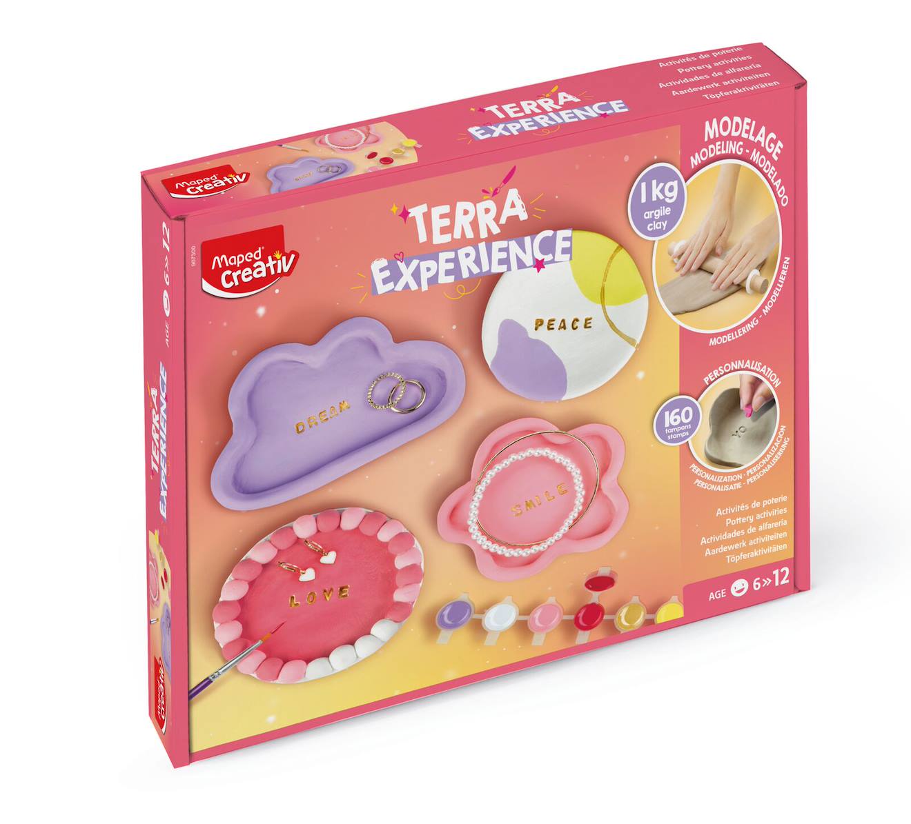 Maped Coffret D'atelier de Modelage Multicolore