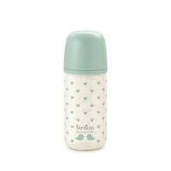 Puériculture-Repas-Biberonnerie-Biberon en verre avec tétine sx pro 240 ml débit s