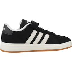 -Basket garçon en cuir style rétro velcro