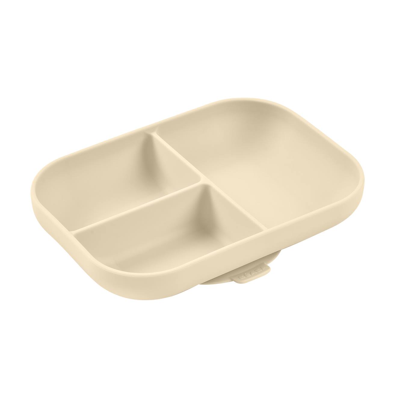 Set Repas Compartimenté En Silicone Terre Argile