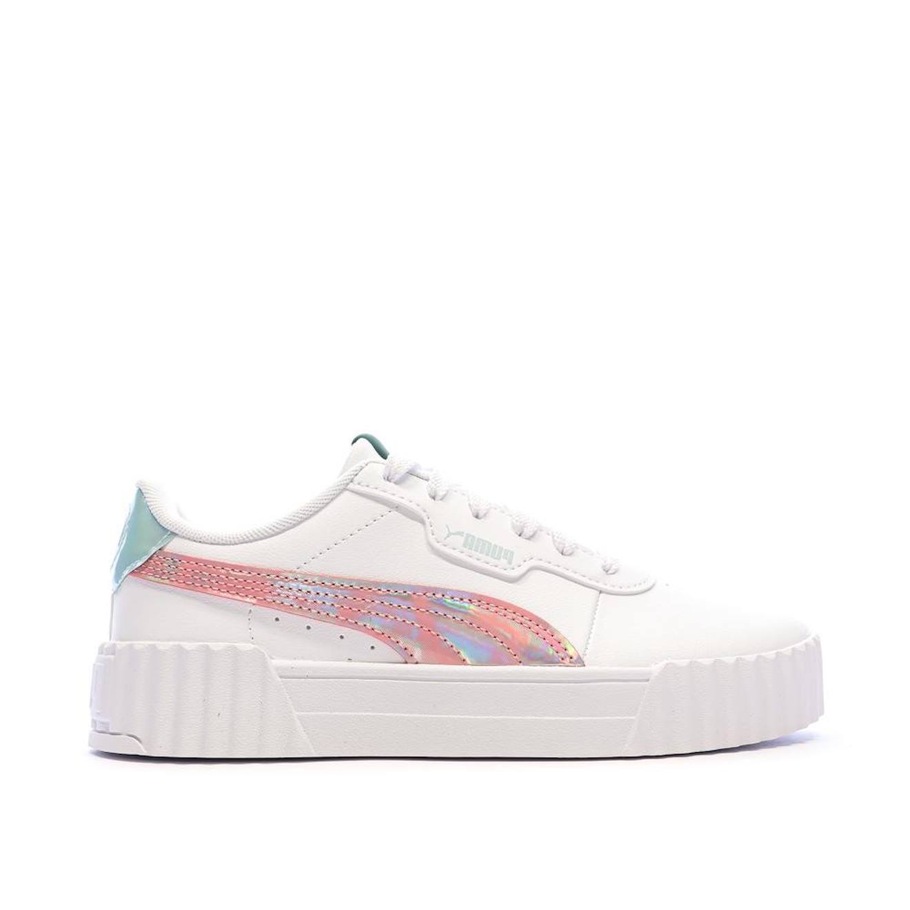 Baskets Fille Carina Blanc