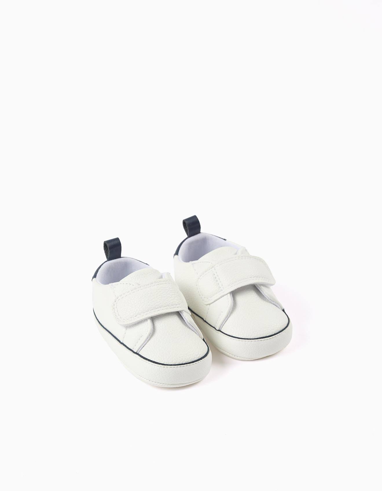 Baskets En Similicuir Blanc Baskets En Similicuir Blanc