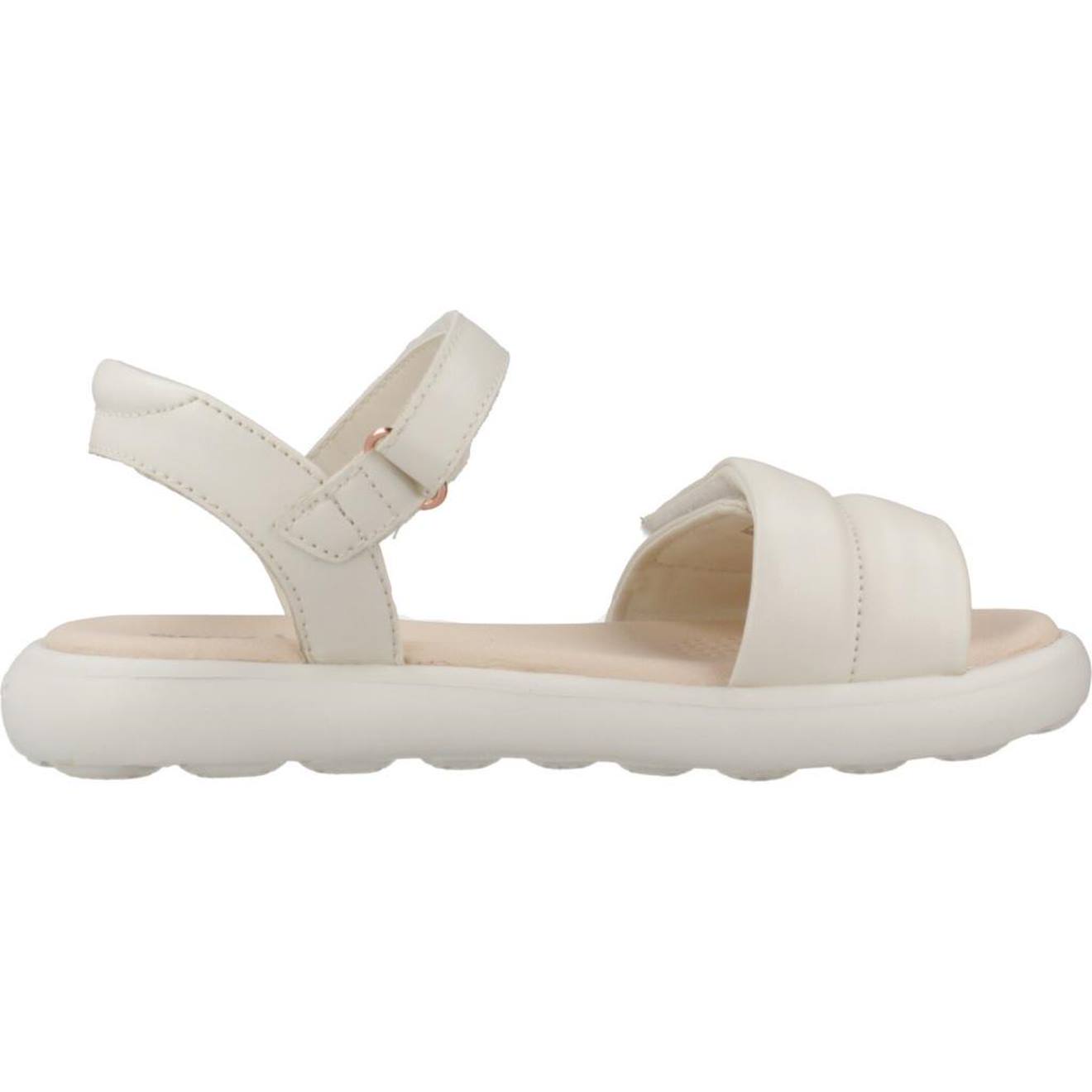 Sandales Fille Modèle J Sandal Puffypop Gi Beige