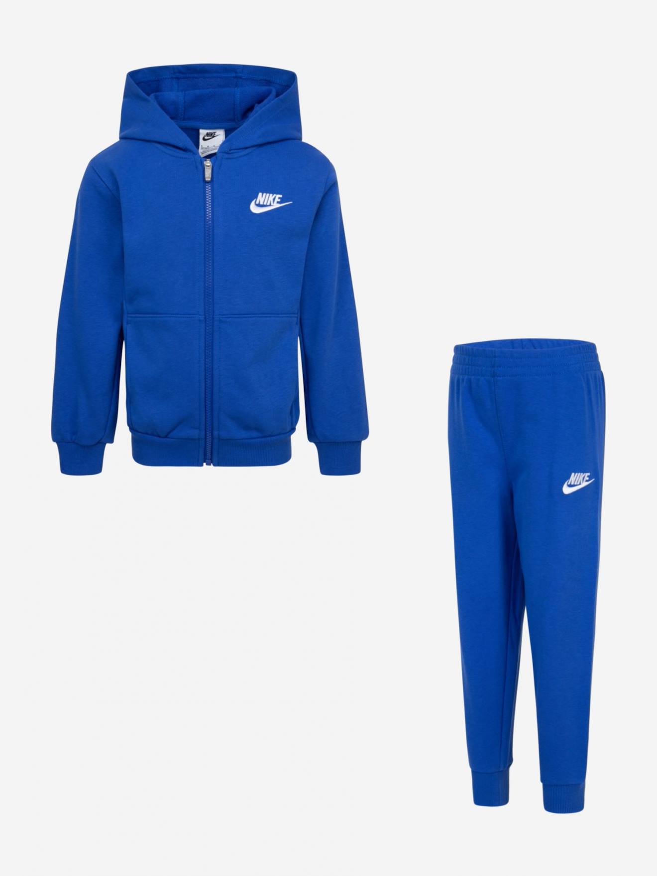 Ensemble 2 Pièces Gilet À Capuche Et Bas Bleu Roi Ensemble 2 Pièces Gilet À Capuche Et Bas Bleu Roi