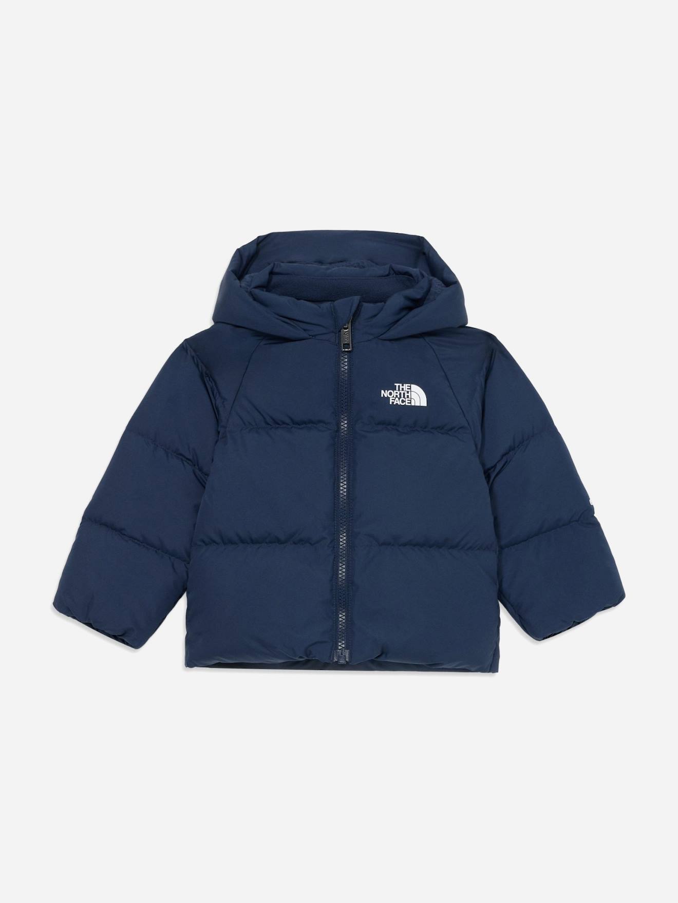 Blouson En Duvet Et Polaire Bleu — photo 1/4