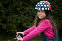 Jouet-Jeux de plein air-Sports de glisse et à roues-Casques, protections et autres accessoires-Casque velo et trottinette enfant lids polka dot