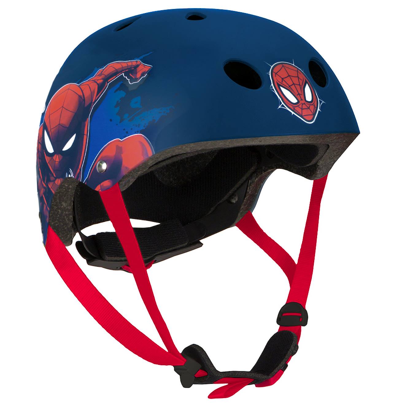 Casque De Sport Enfant Spider-man Bleu/rouge