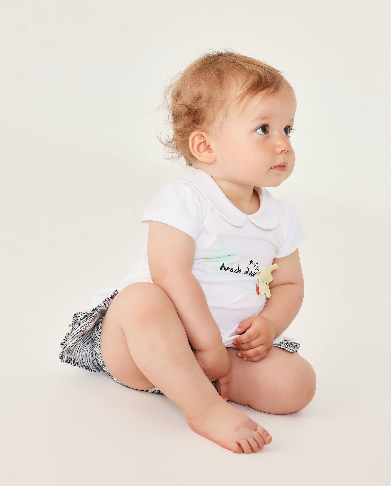 Ensemble En Tricot Pour Bb Rayures Blanc 23 €