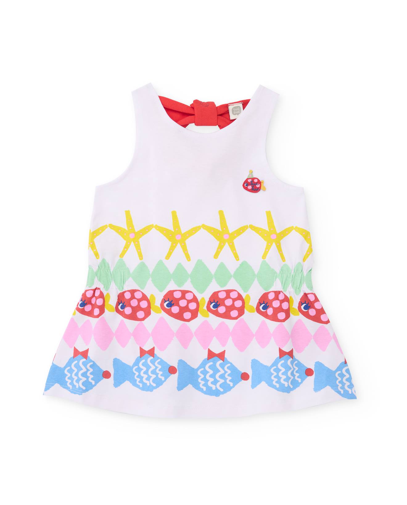 Robe En Maille Pour Fille Avec Nud Dans Le Dos Blanc 20 €