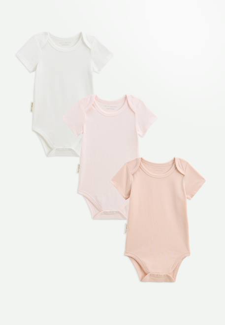 Bébé-Lot de 3 bodies bébé manches courtes louison