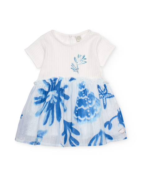 Bébé-Robe pour fille en toile avec détail à sequins