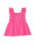 Robe bébé fille en tissu avec broderie sur le devant Rose 2 - vertbaudet enfant 