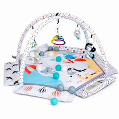Jouet-Tapis d'éveil bébé piscine à balles pliable expédition safari