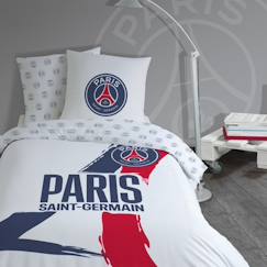 Psg Enfant Enfunt-Home Elfe Mignon P-K-Q Housse De Couette 140x200cm, Impression Numérique 3D Parure De Lit Pour Enfants 100% Microfibre Avec 1 Taie D' Oreiller 50x75cm, 140x200cm/50X75cm*1 Lit Double Enfant