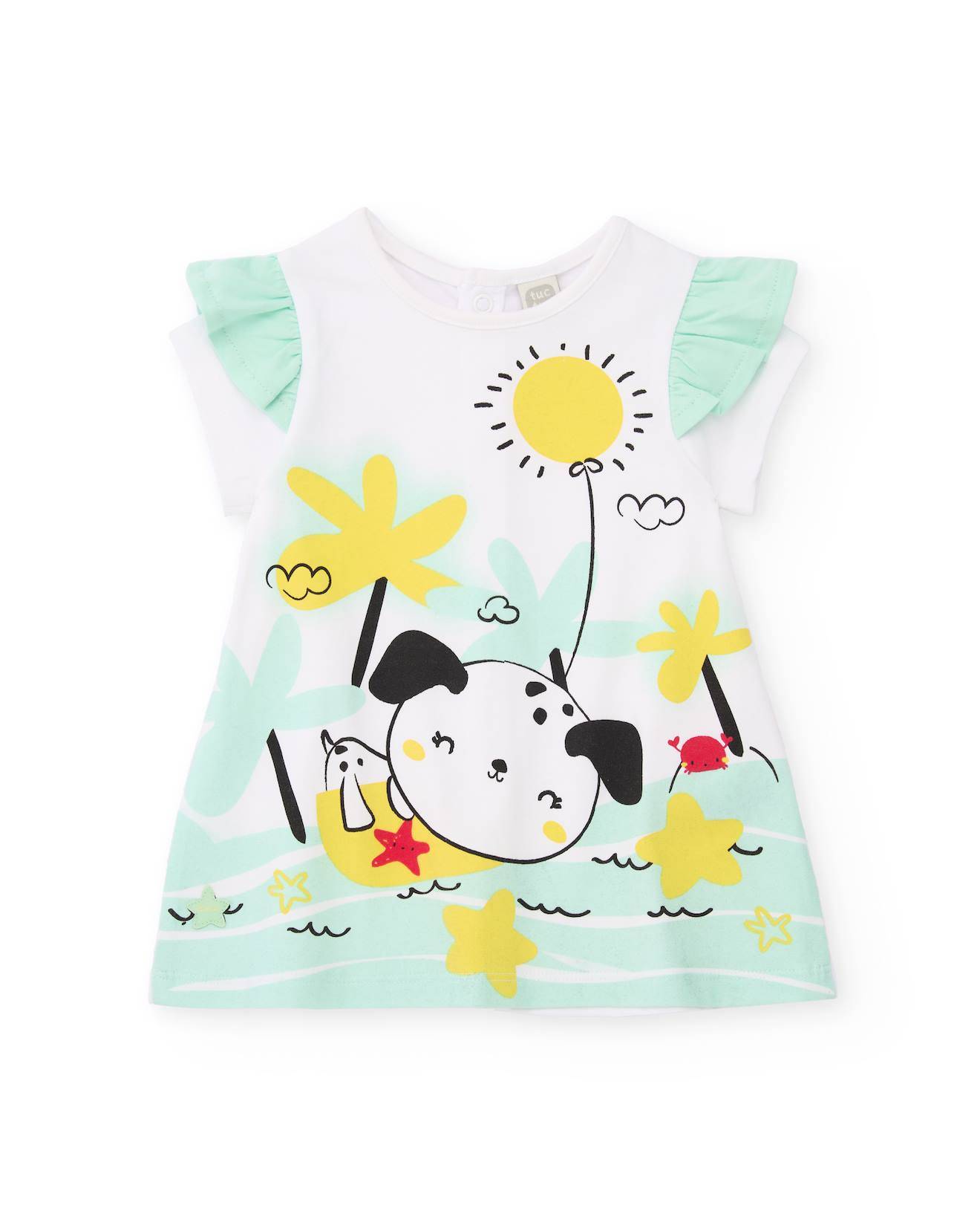 Robe Bb En Tricot Avec Bloomer Et Imprim Petit Chien Blanc 17 €