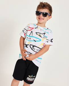 Ensemble en maille pour garçon avec motif requins  - vertbaudet enfant