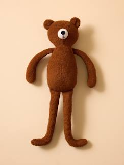 Jouet-Premier âge-Peluche ours en bouclette
