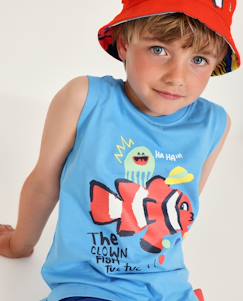 Garçon-T-shirt, polo, sous-pull-T-shirt-Débardeur garçon en maille