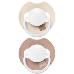 -Lot de 2 sucettes bébé dynamique phosphorescente - prime glow