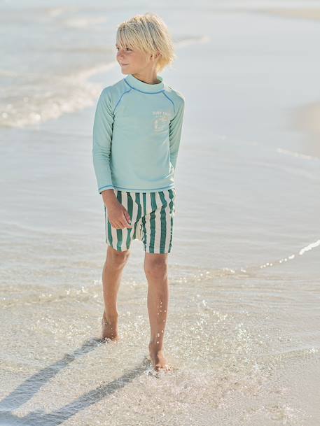 Garçon-T-shirt anti UV garçon manches longue Surf 