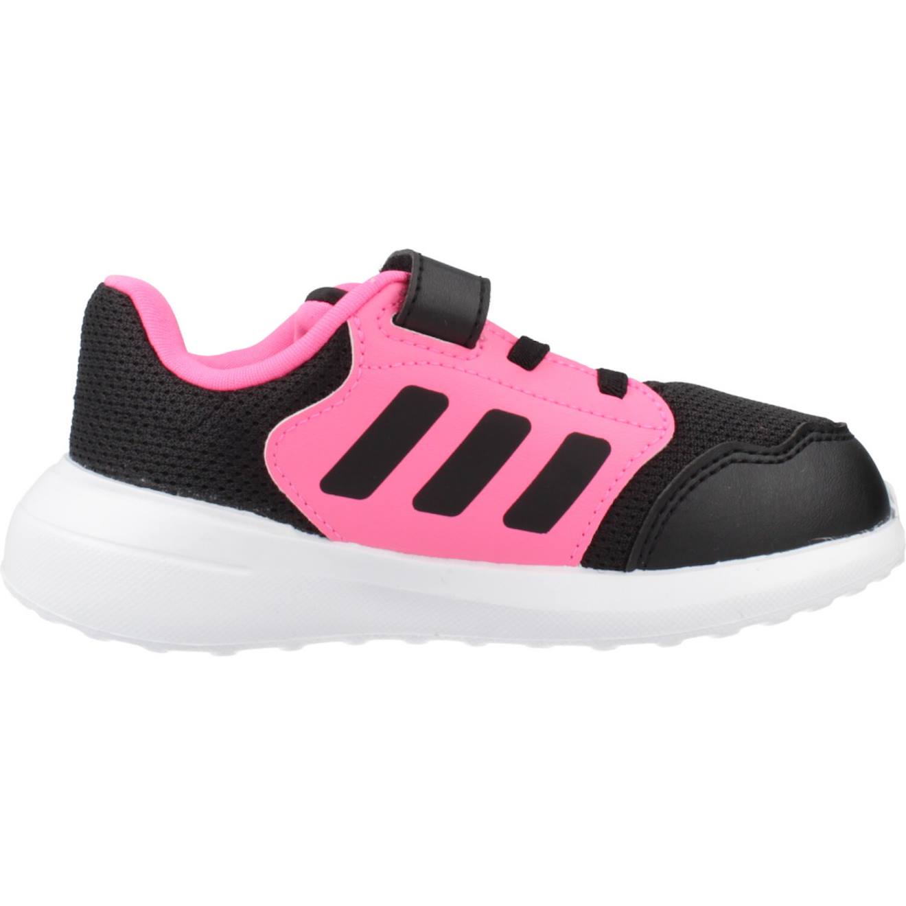 Basket Bb Fille Running En Textile Velcro Noir Black 21 €