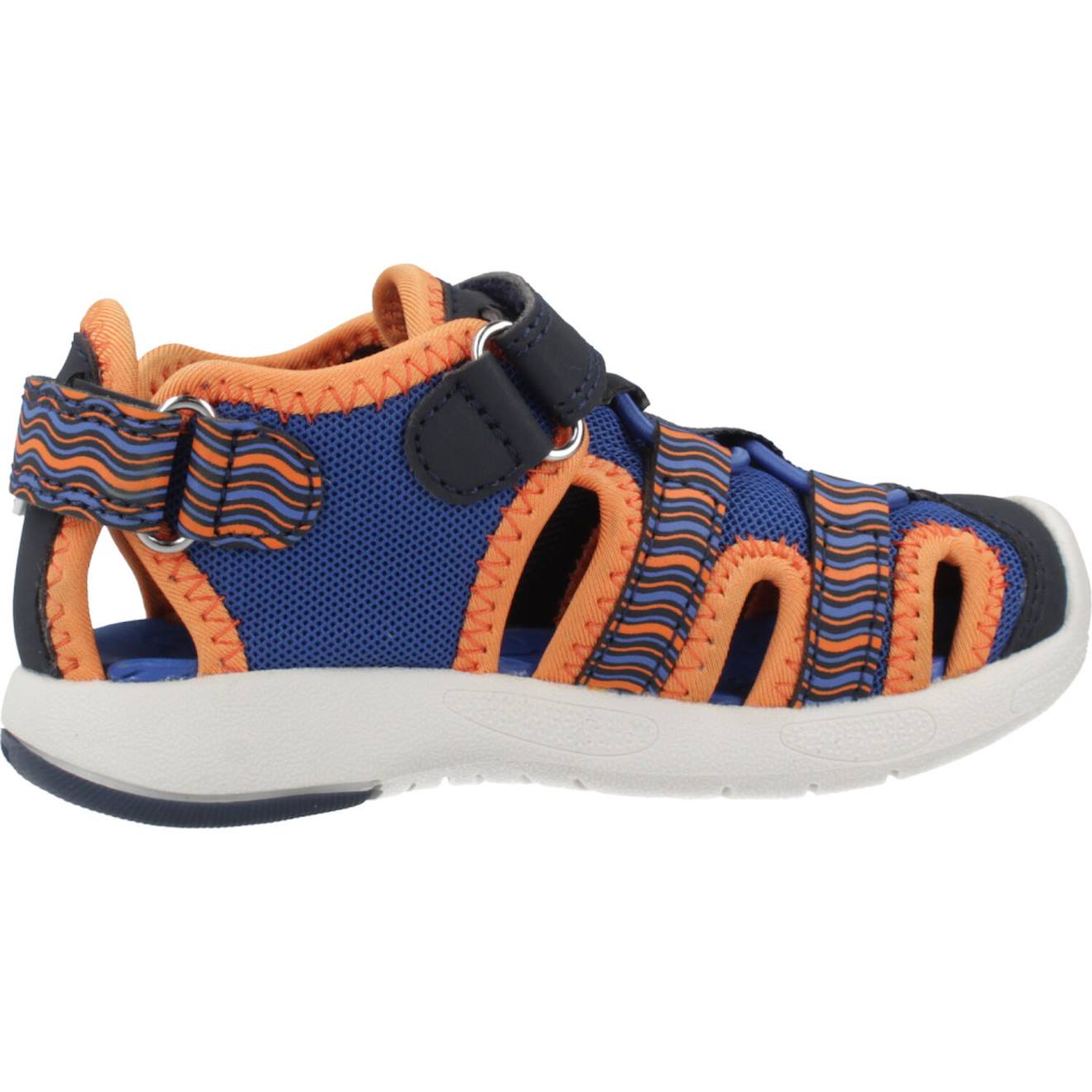 Sandales Garçon Modèle Sandal Multy Bleu Orange