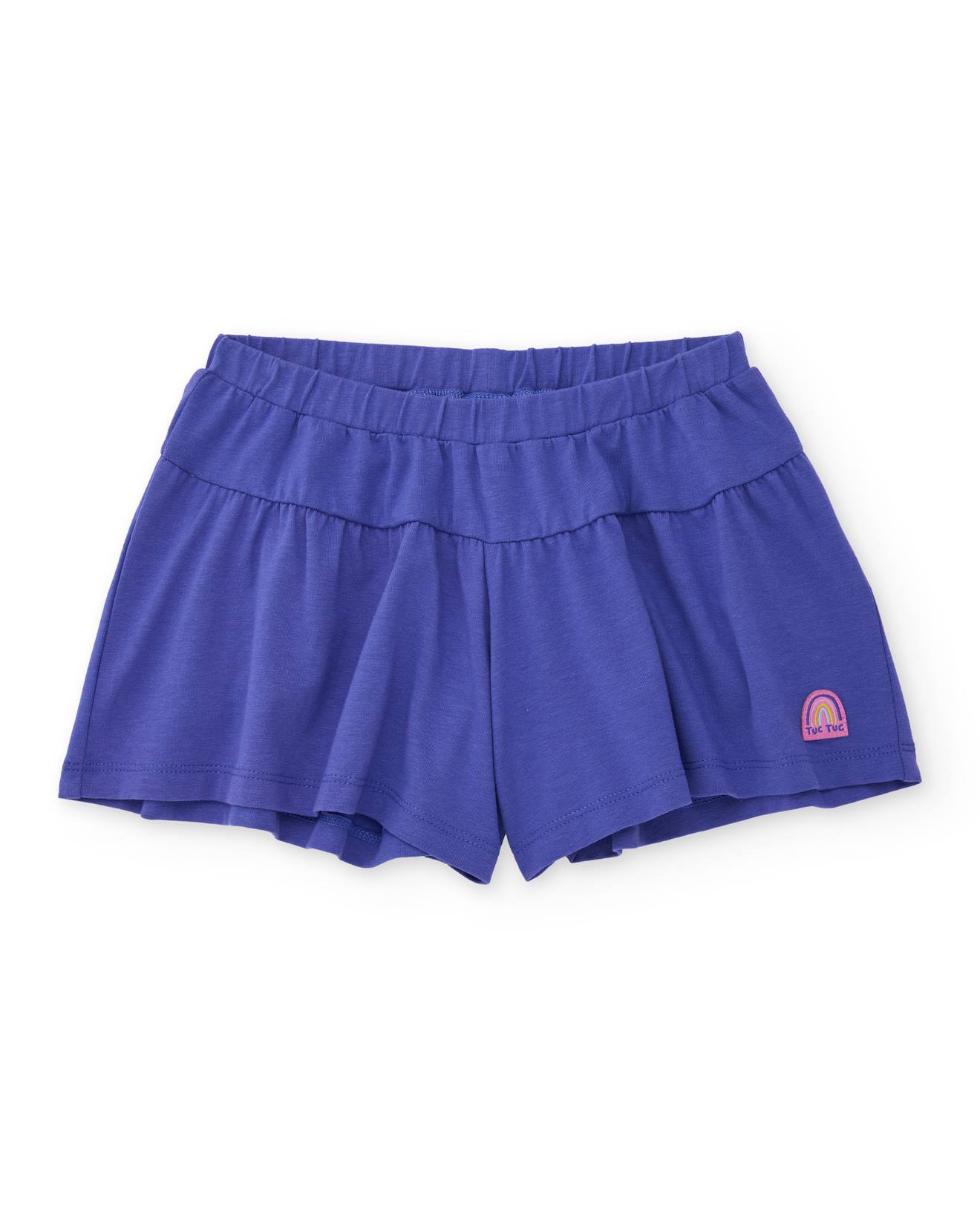 Short Pour Fille En Coton Au Design Fluide Violet 13 €