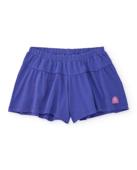 Short pour fille en coton au design fluide  - vertbaudet enfant