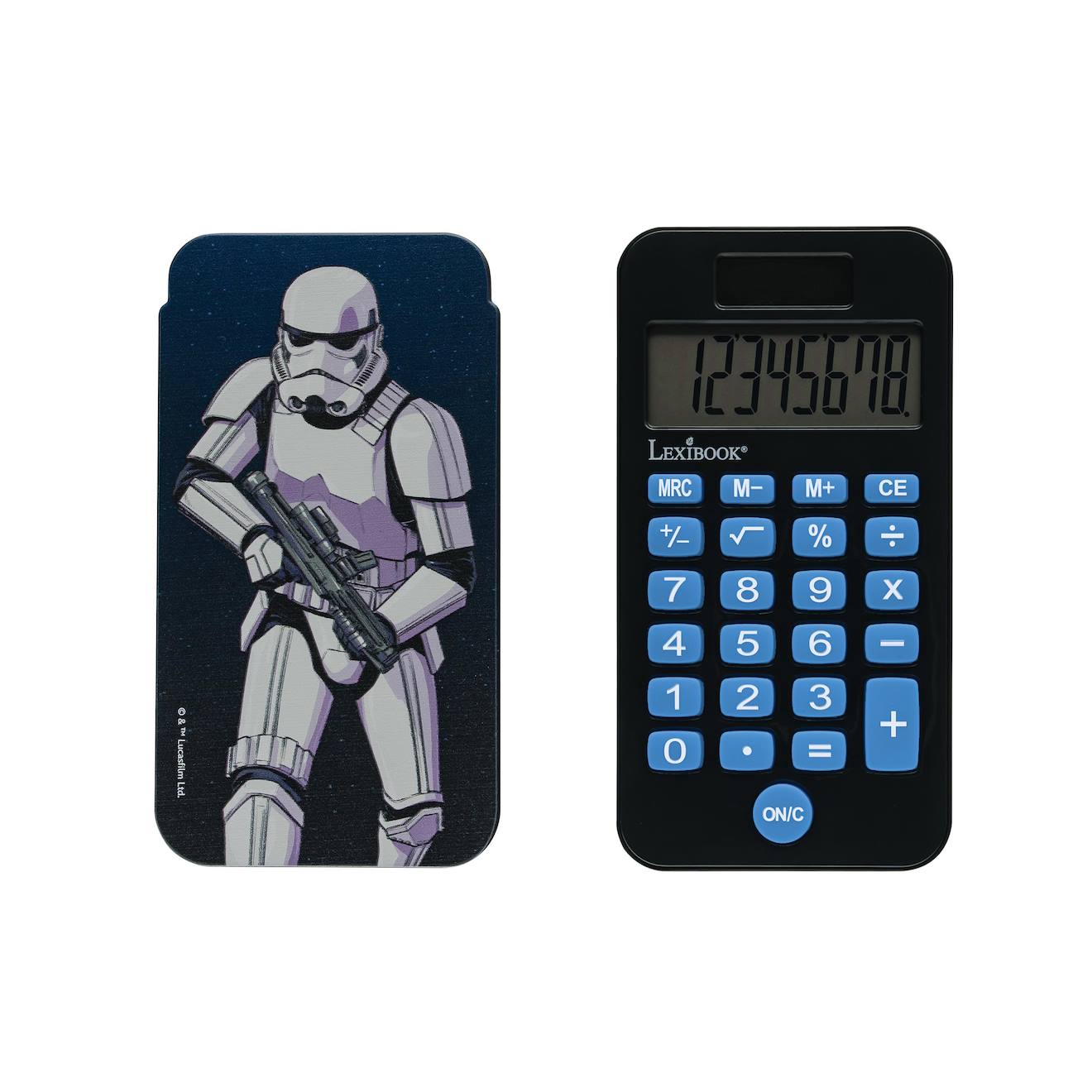 Lexibook Calculatrice de Poche Star Wars Noir