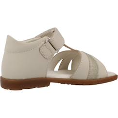 Chaussures-Chaussures bébé 17-26-Marche fille 19-26-Sandales fille b verred