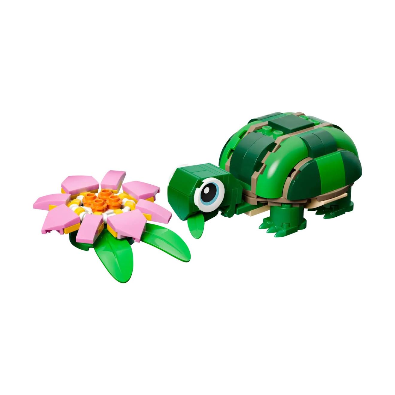 Creator 3 En 1 La Tortue Et La Fleur De Nénuphar 31377 Multicolore