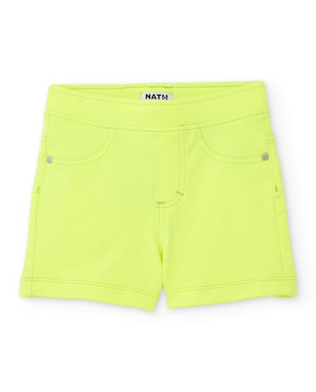 Short fille en maille avec tissu extensible  - vertbaudet enfant