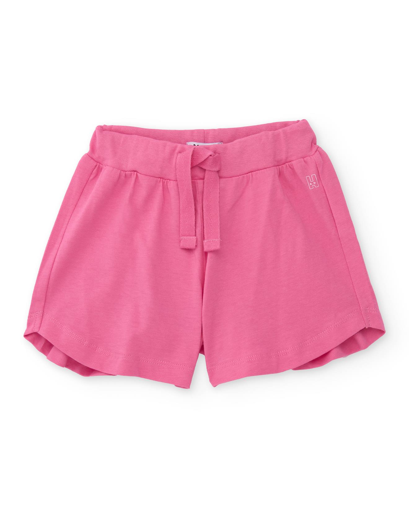 Short Fille En Maille Avec Cordon De Serrage Ajustable Rose 13 €