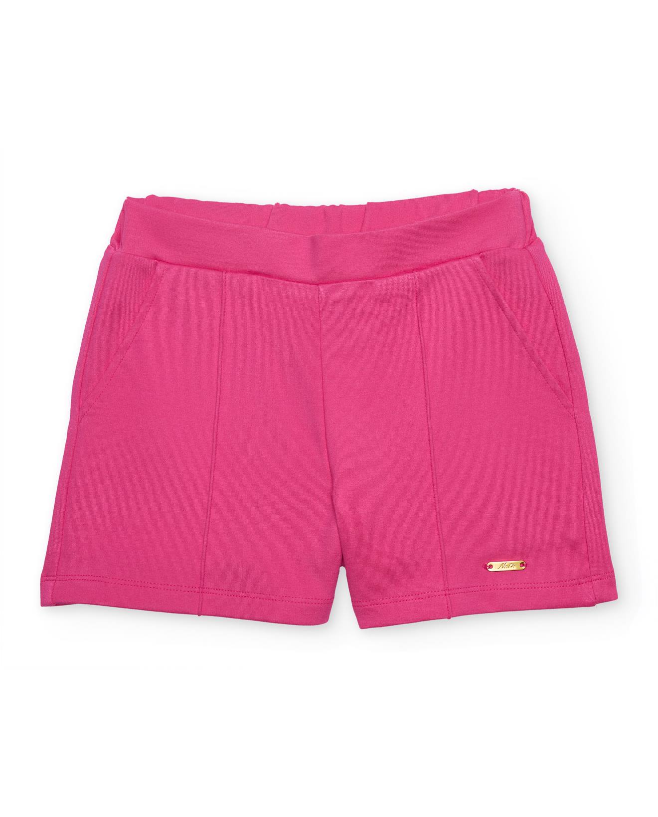 Short Fille En Maille Au Tissu Lger Rose 16 €