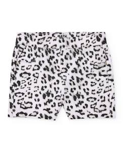 Short fille en maille avec motif animalier  - vertbaudet enfant