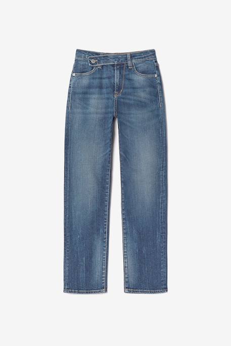 Fille-Jeans droite 400/14 mom, 7/8ème