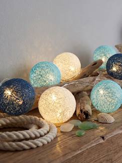 Linge de maison et décoration-Décoration-Guirlande boule lumineuse led usb télécommandée