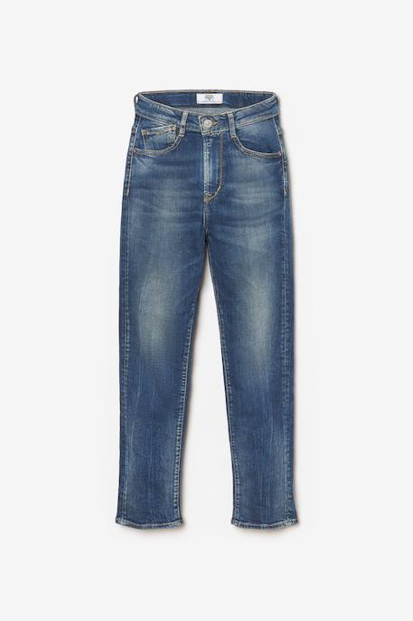 Fille-Jeans droite 400/12 mom, 7/8ème